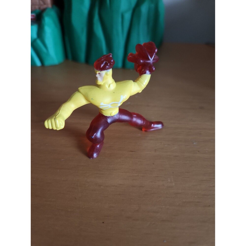 DC UNIVERSE ACTION LEAGUE 2010 FIRESTORM 2" MINI FIGURE RARE! Loose